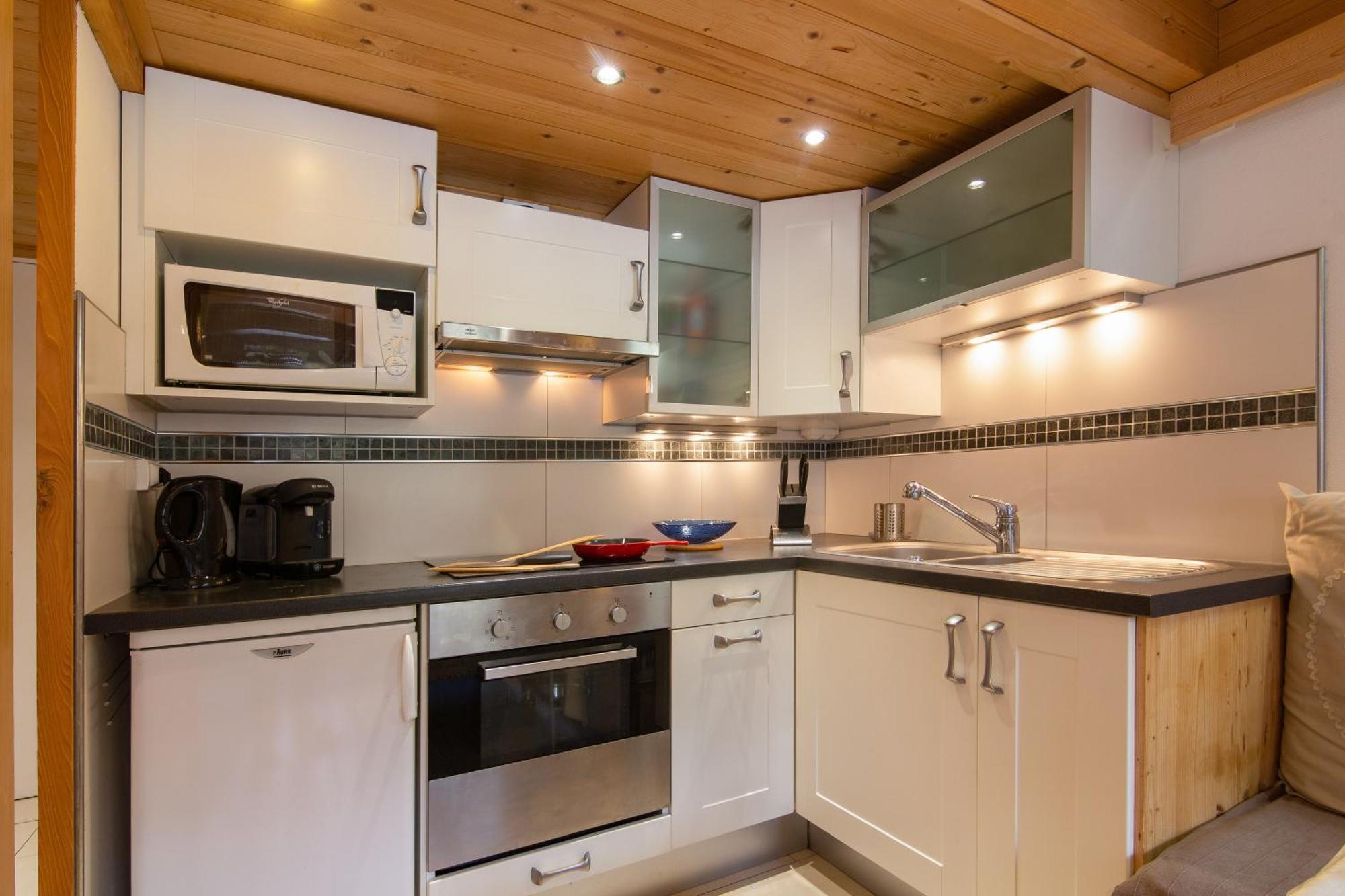 Residence Grand Roc - Campanules 125 Happy Rentals Chamonix Dış mekan fotoğraf