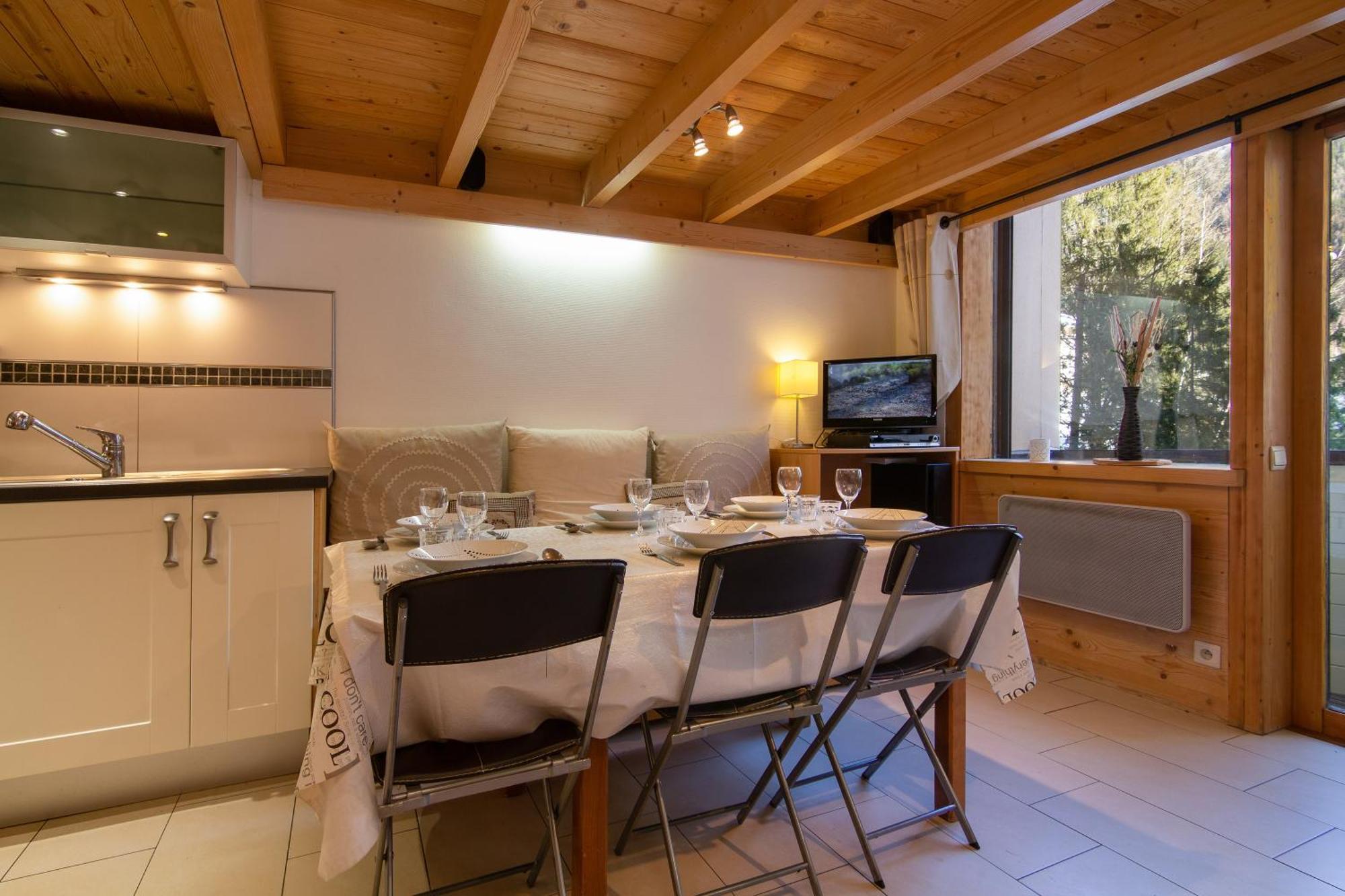 Residence Grand Roc - Campanules 125 Happy Rentals Chamonix Dış mekan fotoğraf