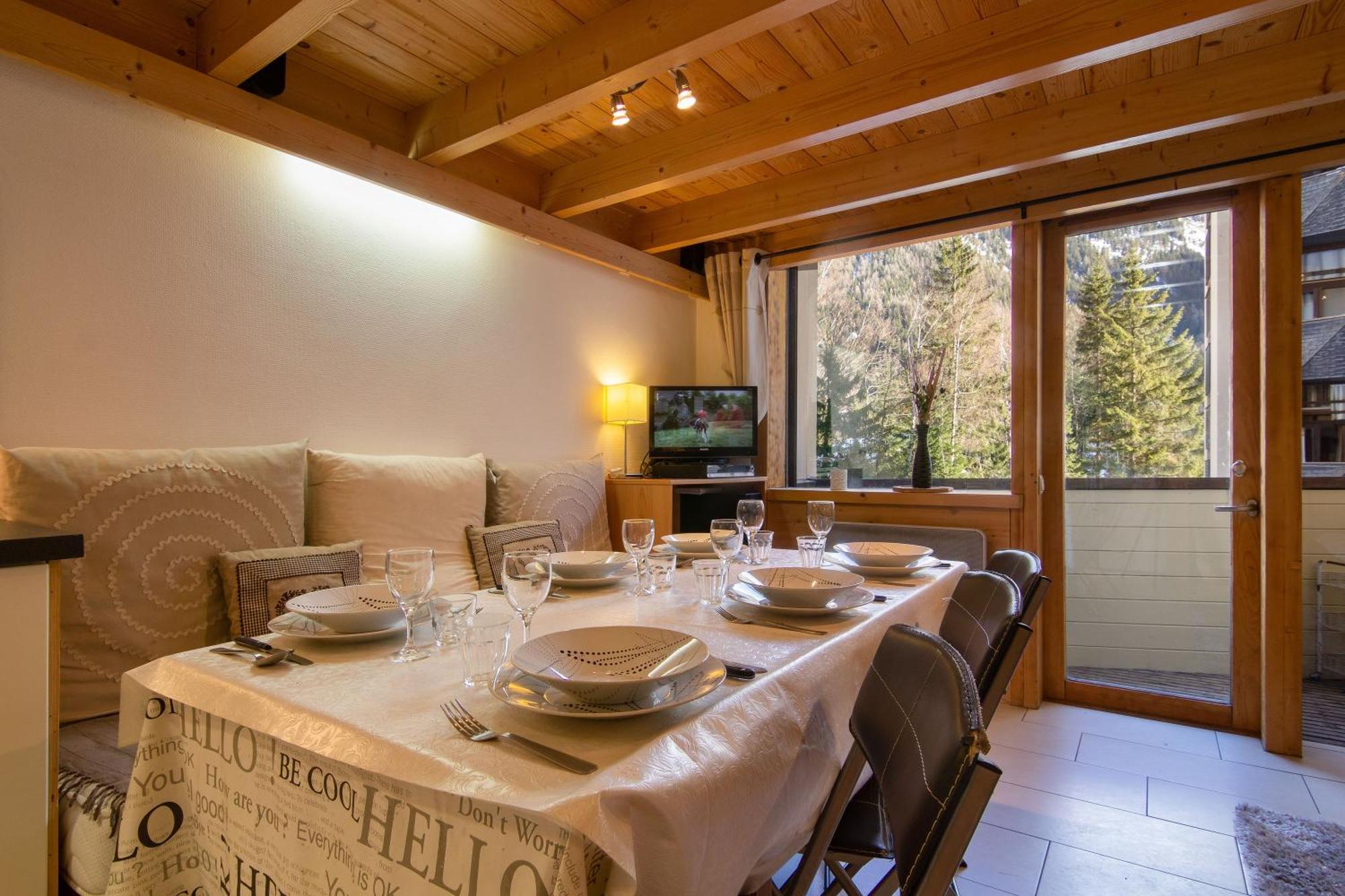 Residence Grand Roc - Campanules 125 Happy Rentals Chamonix Dış mekan fotoğraf