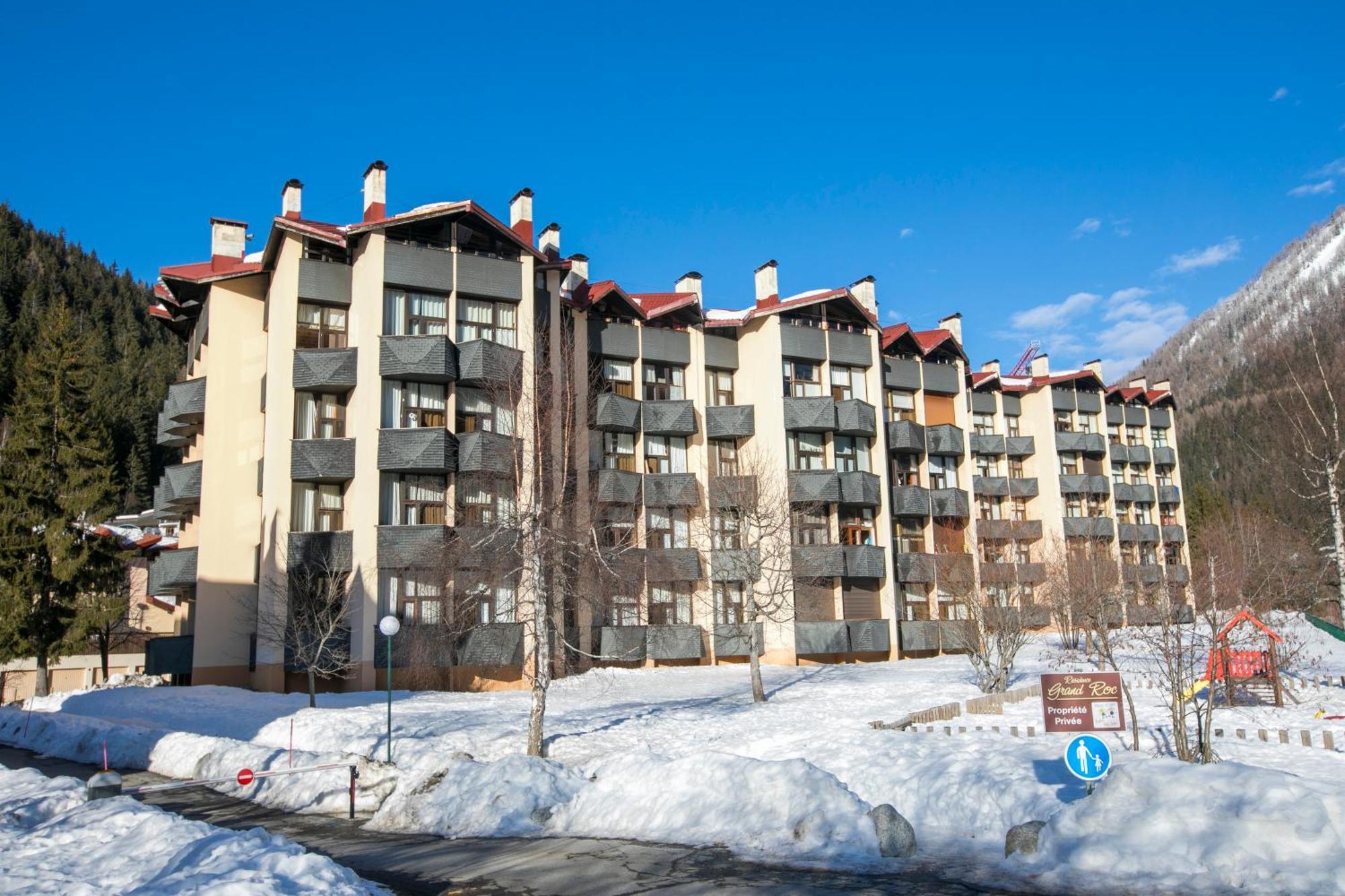 Residence Grand Roc - Campanules 125 Happy Rentals Chamonix Dış mekan fotoğraf